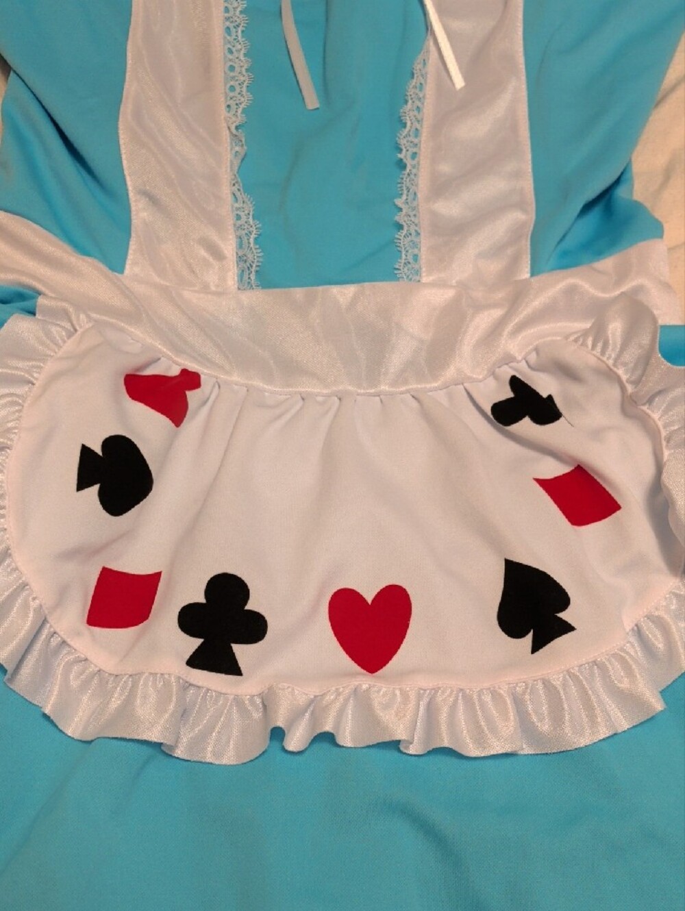 New W/Out Tags Leg Avenue Alice In Wonderland Costume Size L - Picture 5 of 9